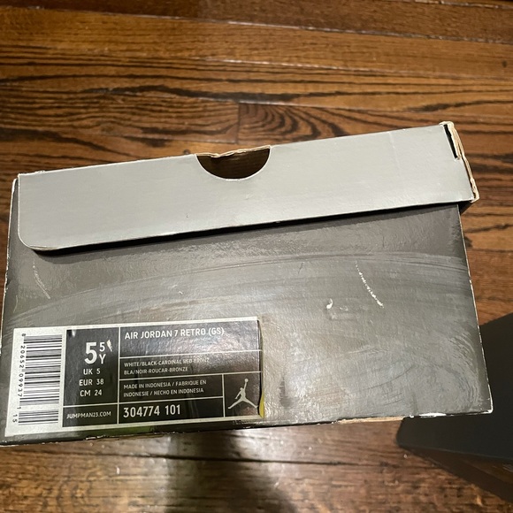 Authentic Jordan 7s cardinal - Picture 2 of 4